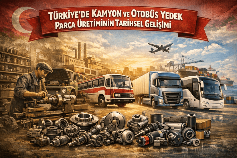 Türkiye’de Kamyon ve Otobüs Yedek Parça Üretiminin Tarihsel Gelişimi